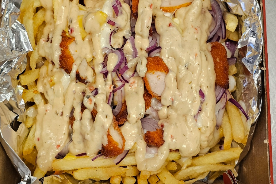 Chicken Cheese Fries