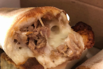 Pizzabrötchen Käse Thunfisch