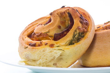 Pizzabrötchen Kräuterdip
