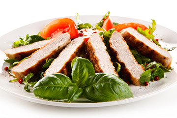 Hähnchenbrust-Salat
