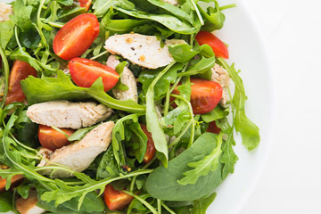 Rucola-Putenbrustfilet-Salat